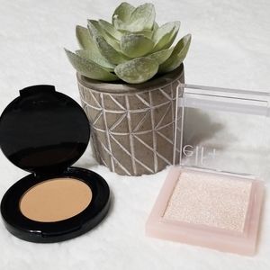 Too Faced Bronzer & e.l.f. Highlighter